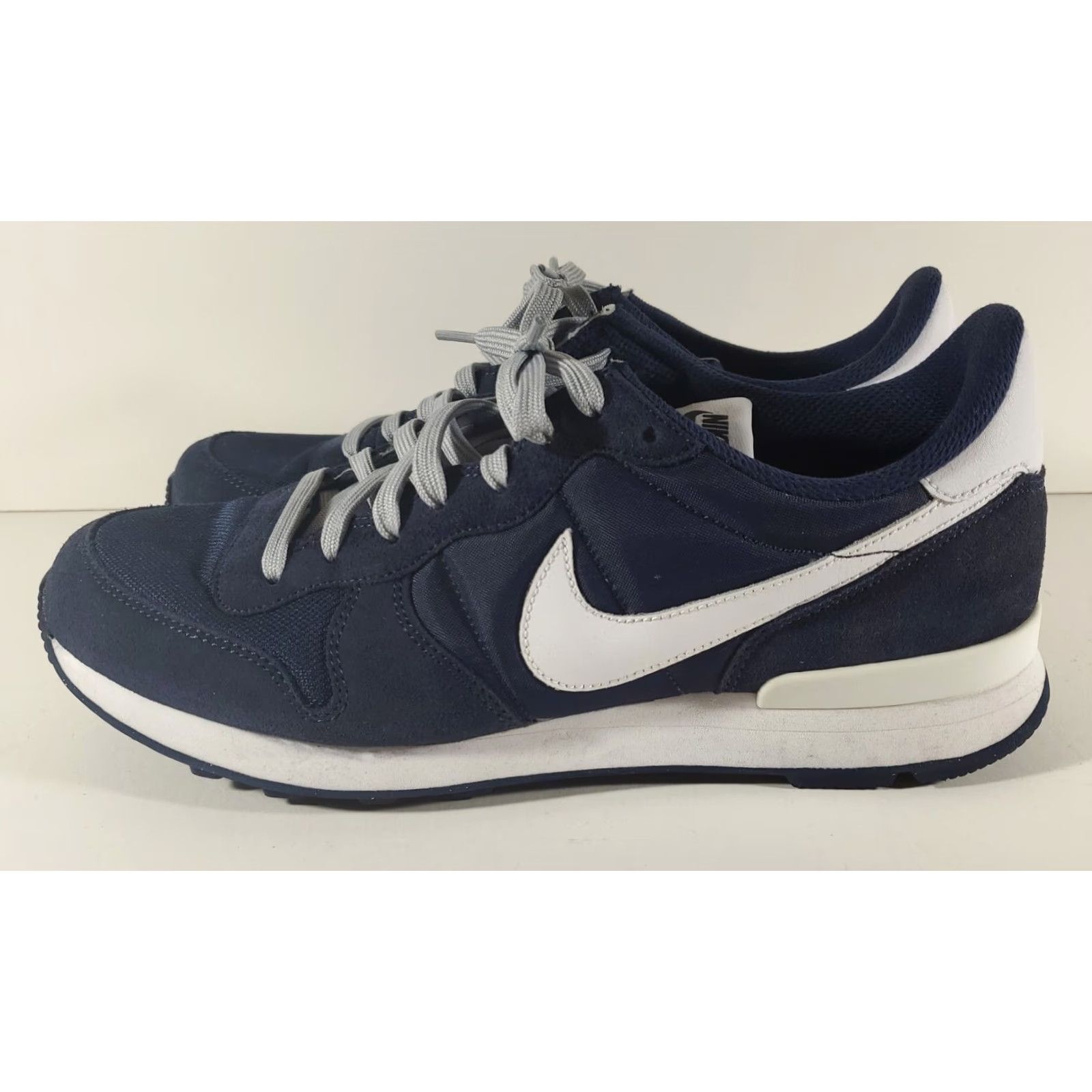 Nike Nike Internationlist Custom Sneakers Blue White CW7635-991 Mens 10 Blue Nike Sneakers Mens 10 Athletic Shoes with Box Size US 10 / EU 43 - 5 Thumbnail