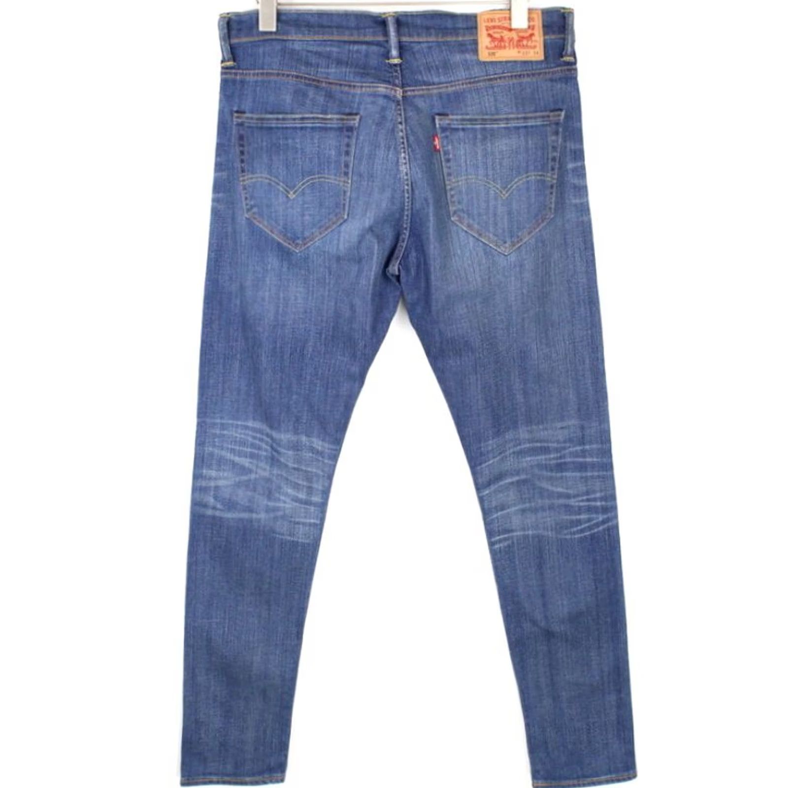 Levi's Levi's 520 Jeans Men Tapered Stretch Denim Pants W33/L34 Blue Size US 33 - 2 Thumbnail