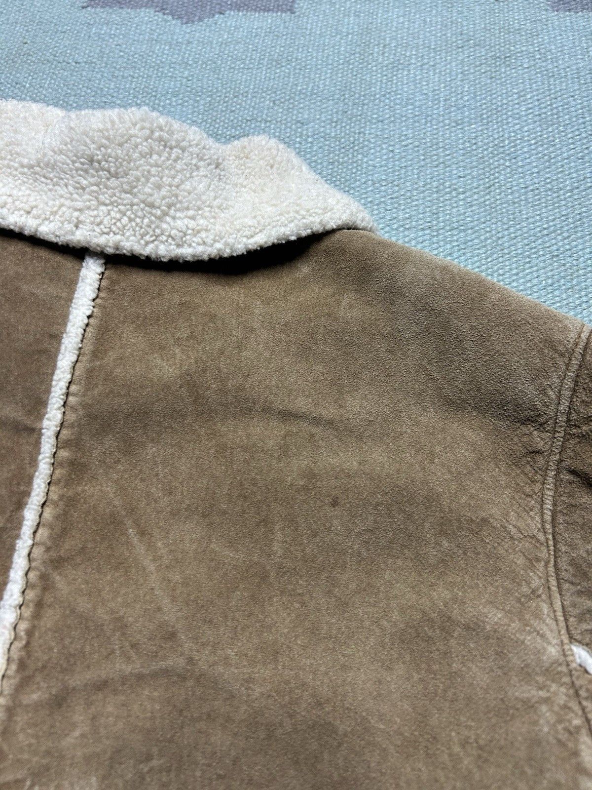 Vintage St. John’s bay Sherpa lined suede jacket penny lane coat M Size M / US 6-8 / IT 42-44 - 11 Thumbnail