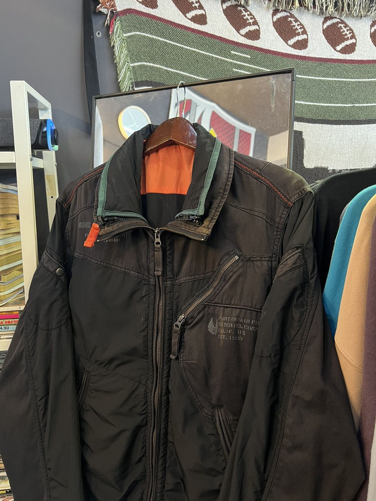 Avirex Vintage Avirex MA-1 Flight Jacket Size US L / EU 52-54 / 3 - 2 Thumbnail