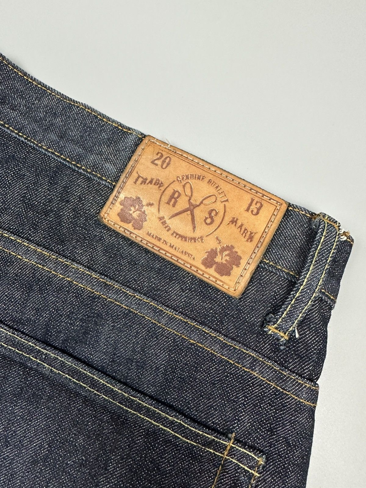 Designer Vintage Selvedge Denim Wrench Pocket Design Size US 40 / EU 56 - 10 Thumbnail