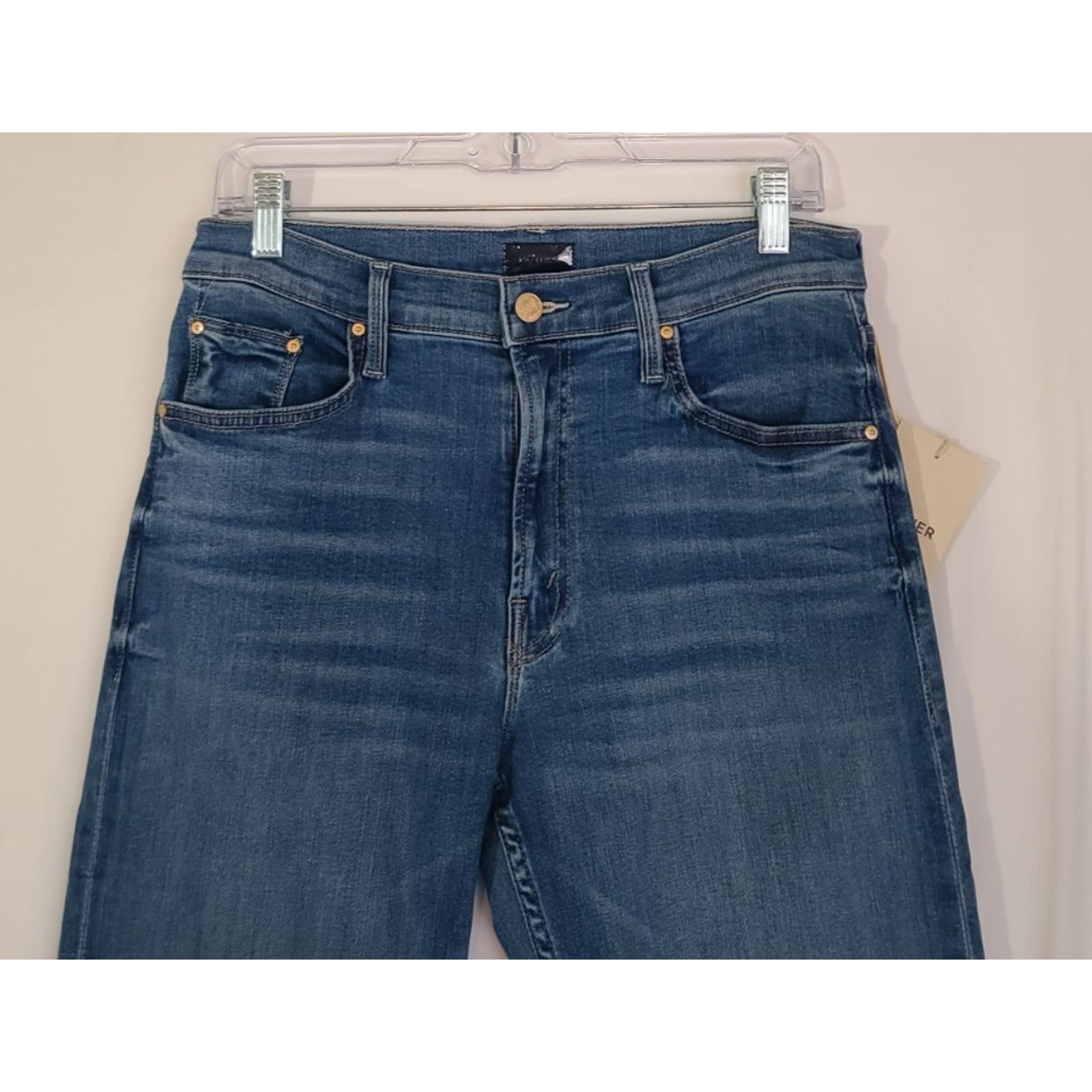 Other New W/Tags Mother The Mid Rise Rider Ankle Jeans Lhasa 30 Size 30" / US 8 / IT 44 - 3 Thumbnail