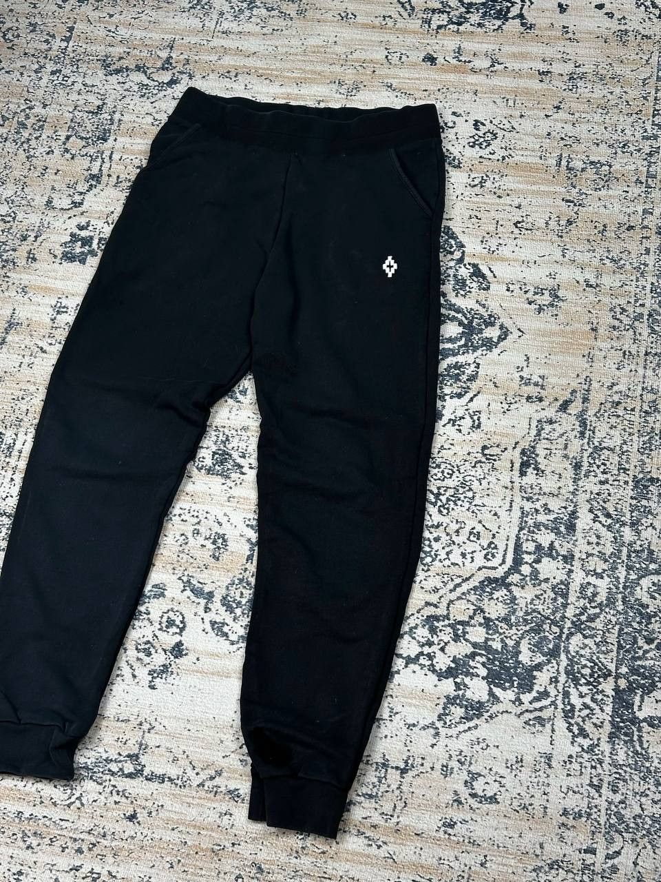Other Marcelo Burlon Logo Black Sweatpants Size 27" / US 4 / IT 40 - 2 Thumbnail