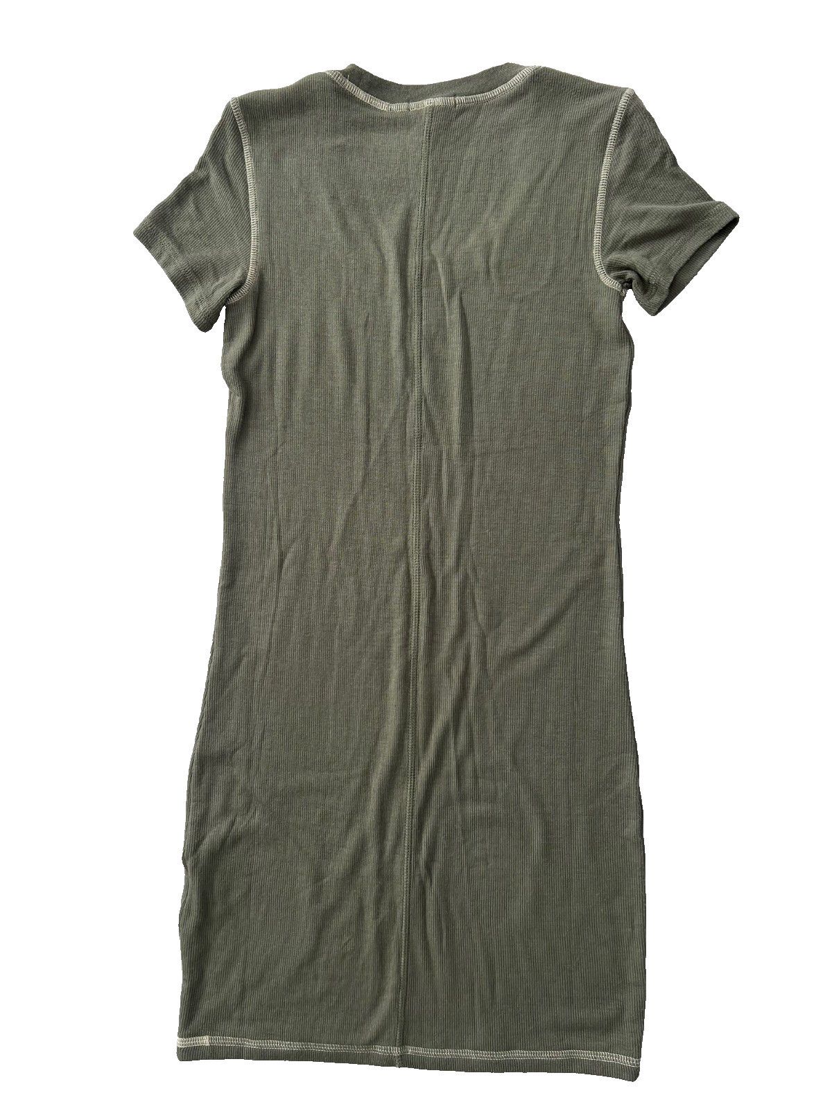 ATM ATM Anthony Thomas Melillo Rib Knit Mini Dress Army ( S ) Size S / US 4 / IT 40 - 4 Thumbnail
