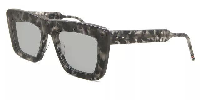 Thom Browne Grey Tortoise Frame Novelty Sunglasses Size ONE SIZE - 3 Thumbnail