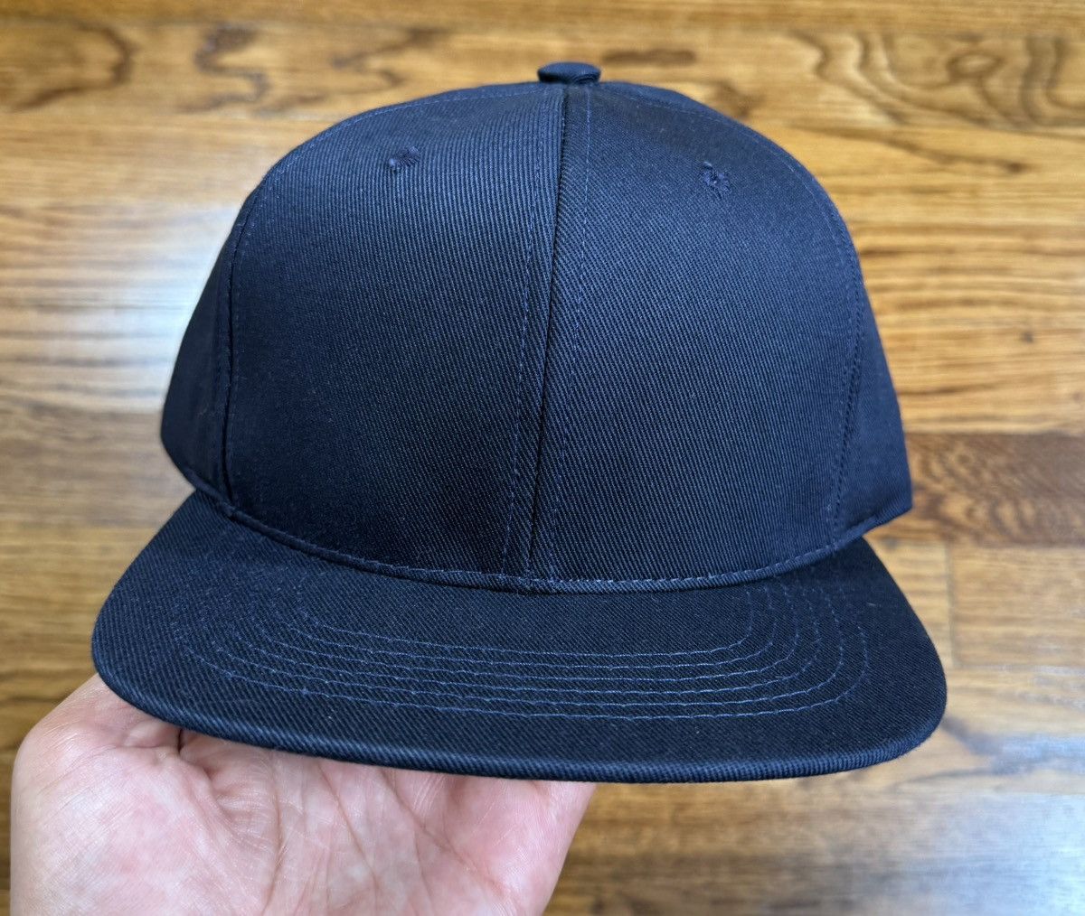 40oz NYC 40 Oz NYC SnapBack blank Hat Cap Navy Blue Unisex OS NWT Size ONE SIZE - 1 Thumbnail