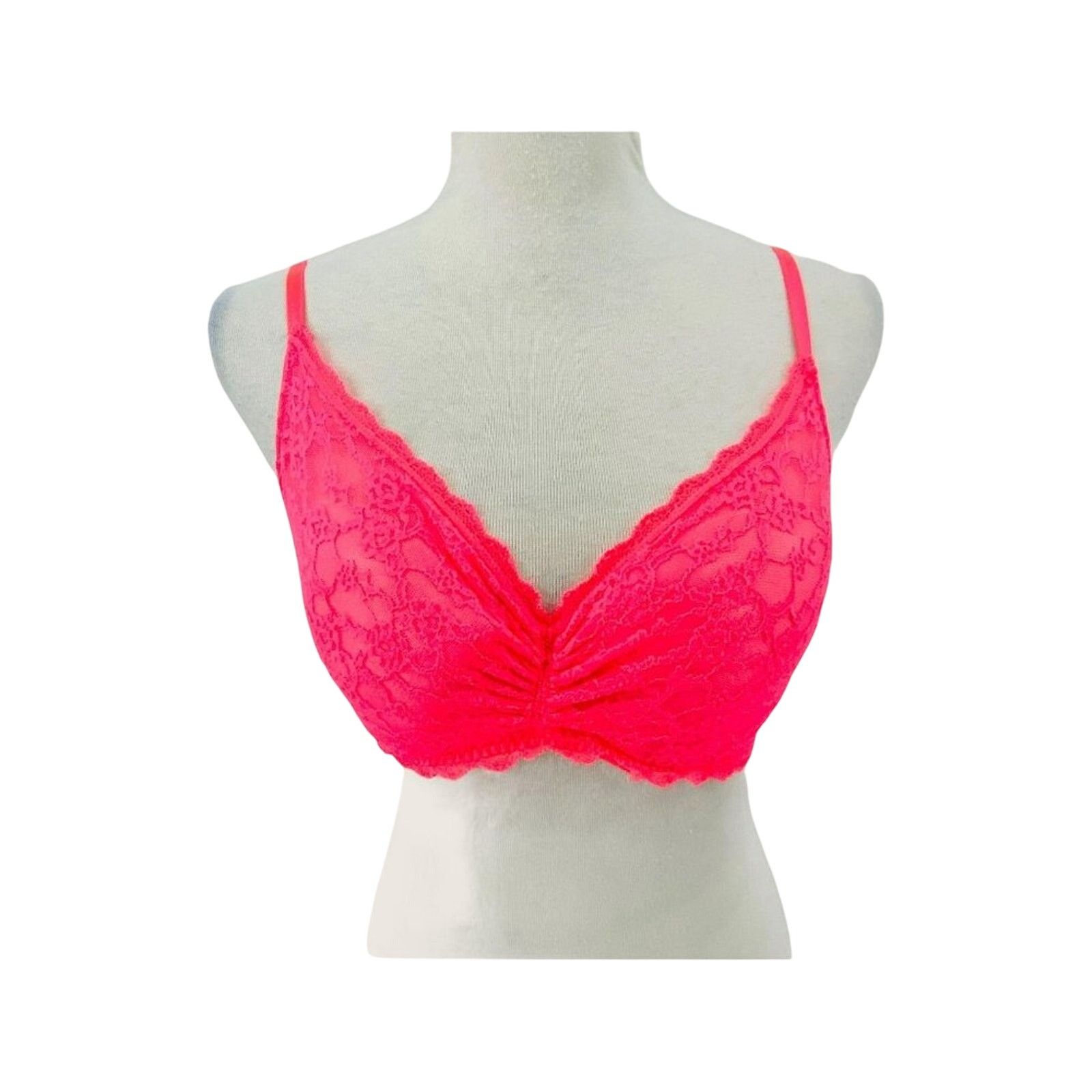 Victoria's Secret Victoria Secret Bright Pink Lined Demi 32D Size ONE SIZE - 1 Thumbnail