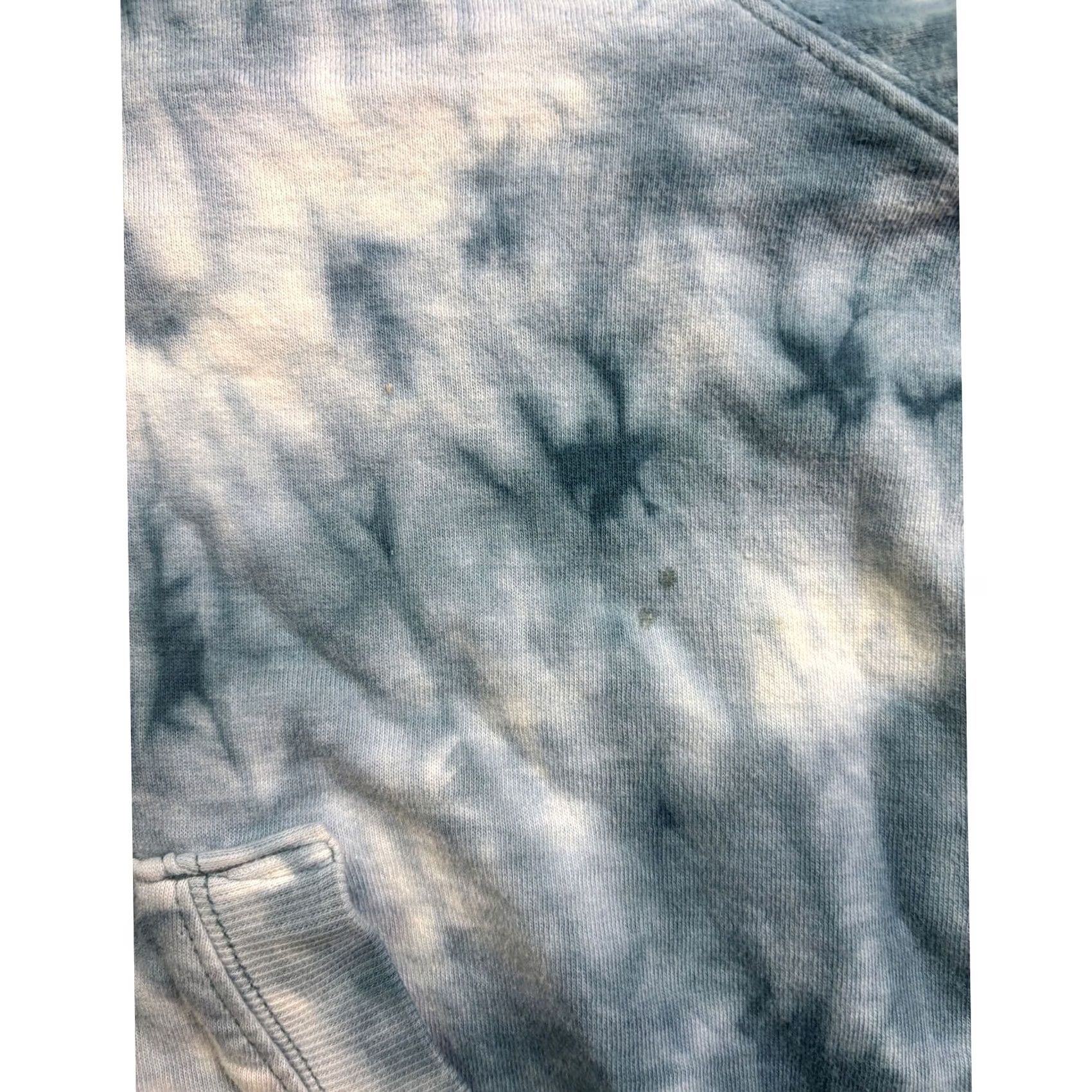 Athleta Athleta Hoodie Womens Small Blue Tie Dye Long Sleeve Cotton Blend Pullover Size S / US 4 / IT 40 - 6 Thumbnail