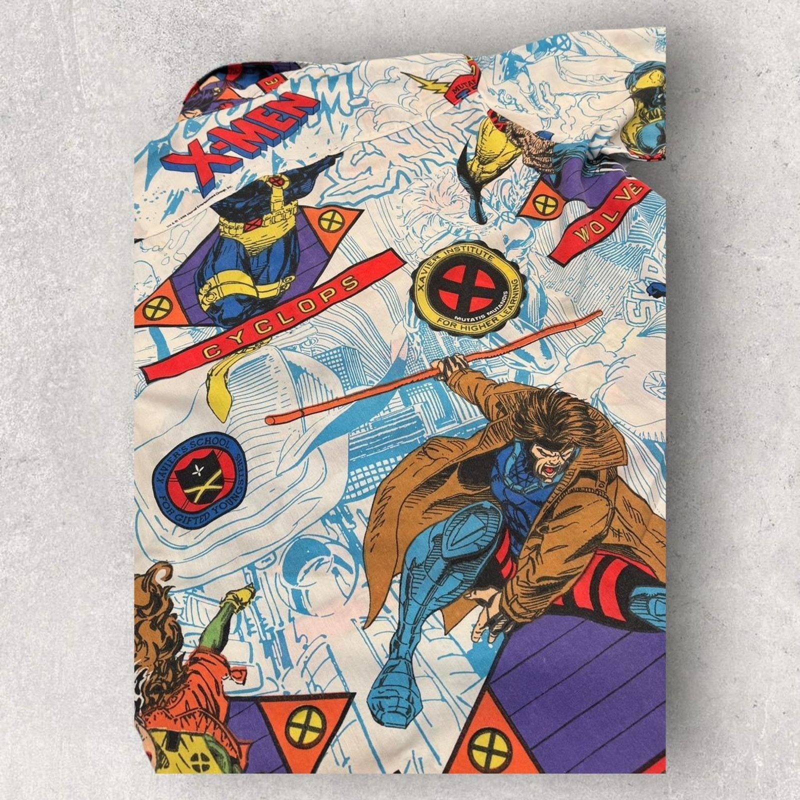 Marvel Comics Vintage 1990s marvel x men button Size US L / EU 52-54 / 3 - 6 Thumbnail
