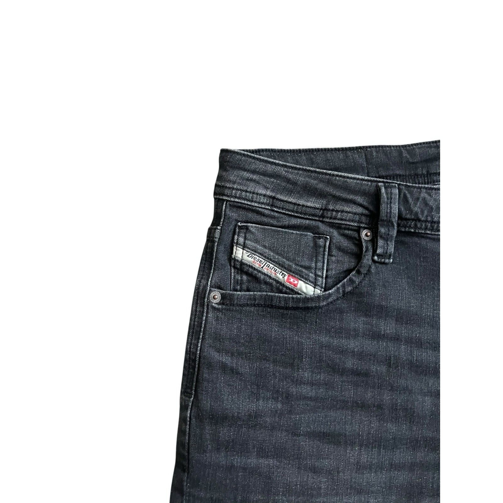 Diesel Diesel Mens Jeans Larkee Straight RB063 Black Size 36/32 Size US 36 / EU 52 - 3 Thumbnail