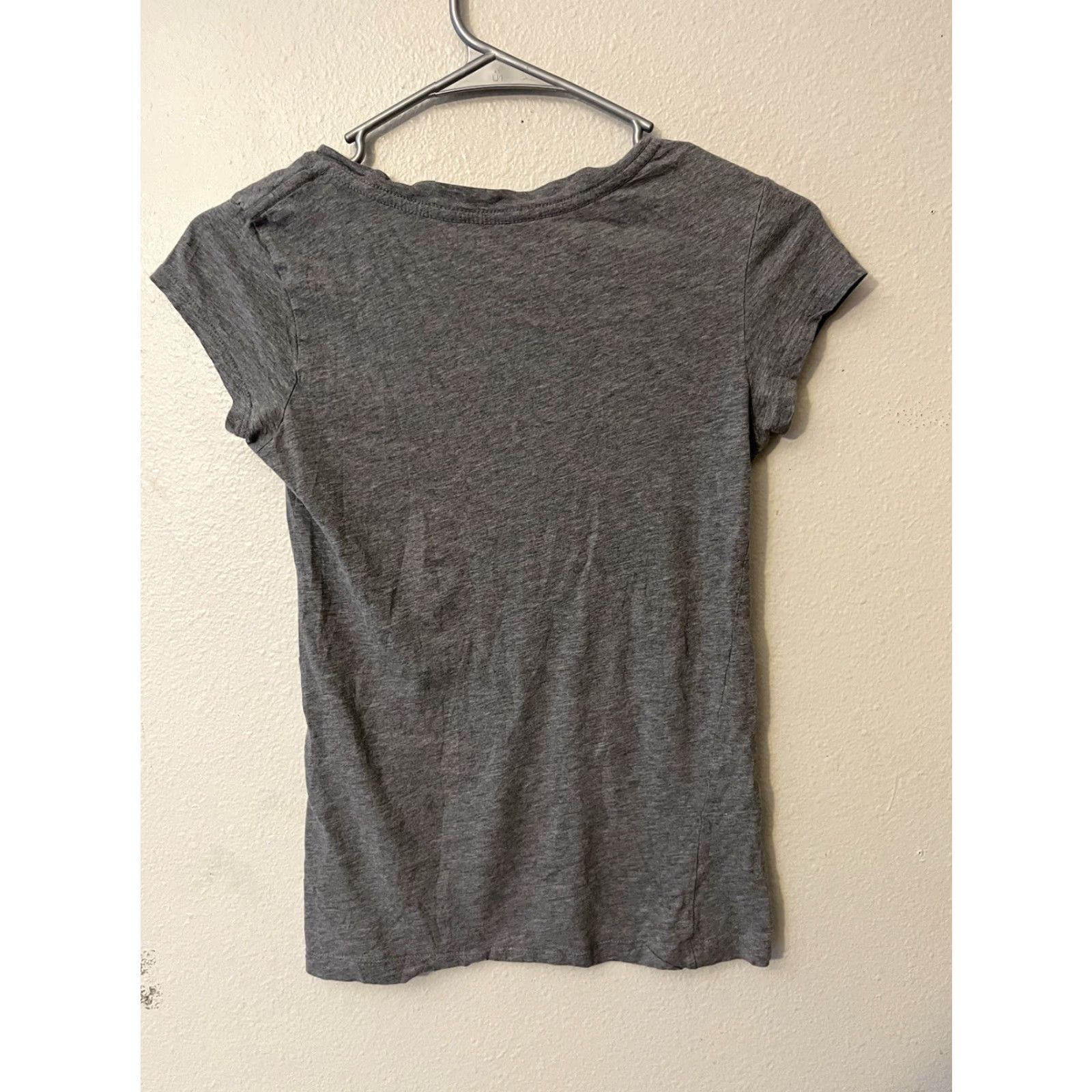 Vintage Aero Womens Small Crew T-Shirt Orange Gray Logo Tee Size S / US 4 / IT 40 - 2 Thumbnail