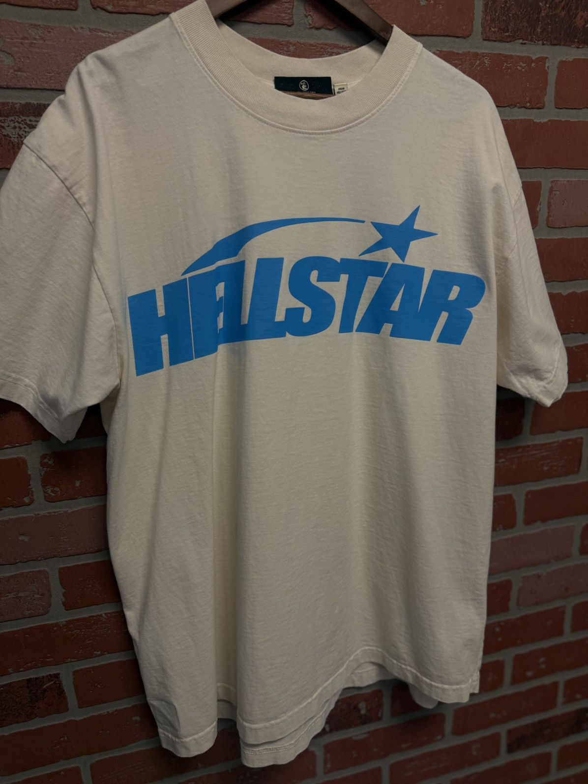 HELLSTAR Hellstar “Blue Logo” Tee Shirt Size L (NEW) Authentic Size US L / EU 52-54 / 3 - 5 Thumbnail