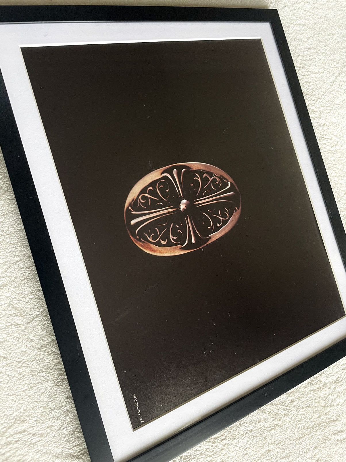 Chrome Hearts Chrome Hearts buckle 9x11 Framed magazine cutout poster Size ONE SIZE - 2 Thumbnail