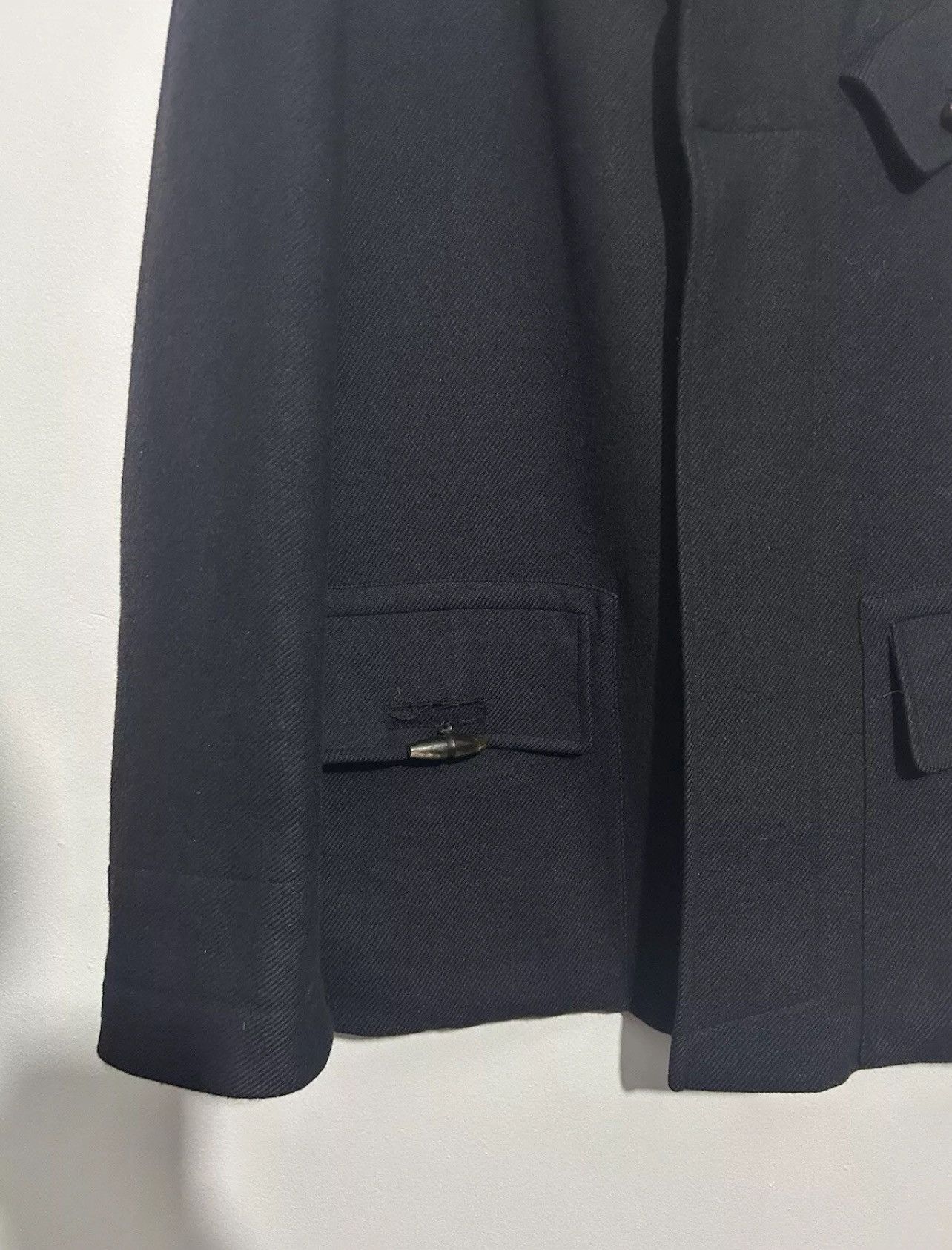 Alexander McQueen Alexander McQueen Dark Navy Double Breasted Coat Size EU 54 Size US L / EU 52-54 / 3 - 2 Thumbnail