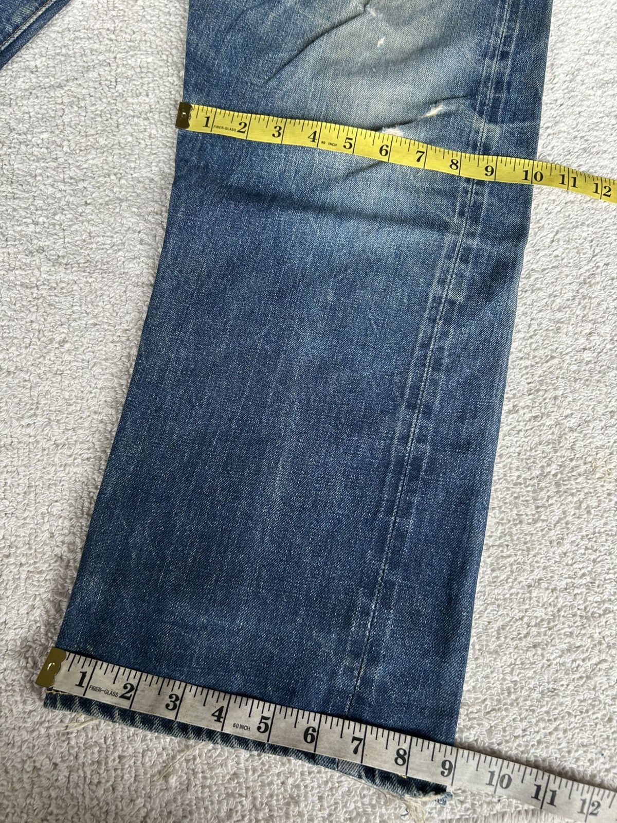 Levi's × Vintage Vtg 50-60s Levis Big E Single Button6 Selvedge Distressed Size US 36 / EU 52 - 25 Thumbnail