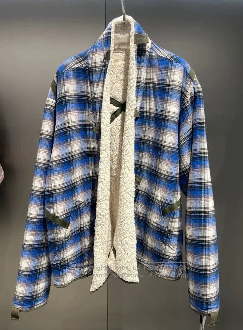 Greg Lauren Greg Lauren Handmade Double-sided Gridded Robe Jacket Shir Size US S / EU 44-46 / 1 - 1 Thumbnail