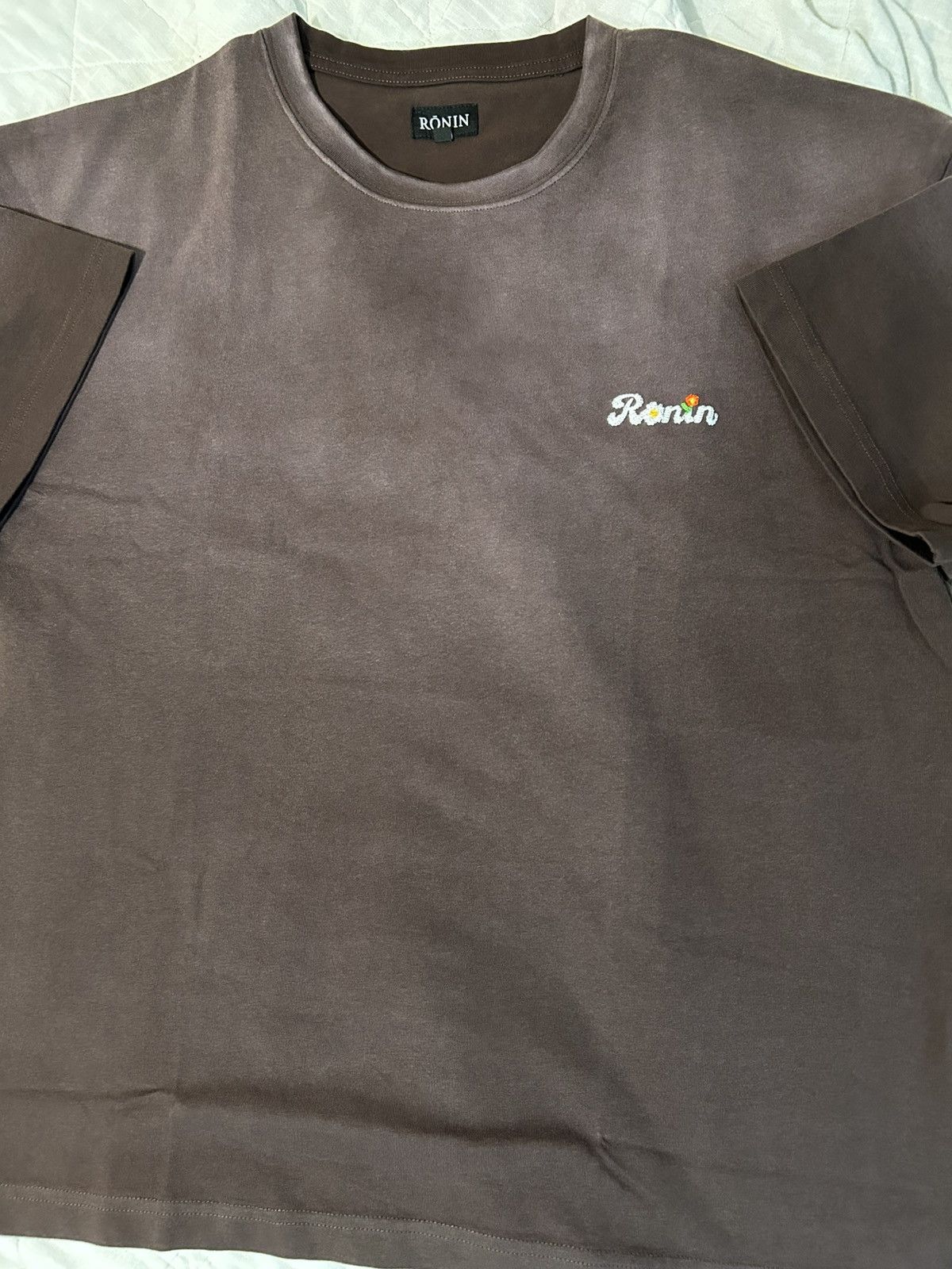 Ronin Division Ronin Sunfaded Flower Tee Brown XL Size US XL / EU 56 / 4 - 1 Thumbnail