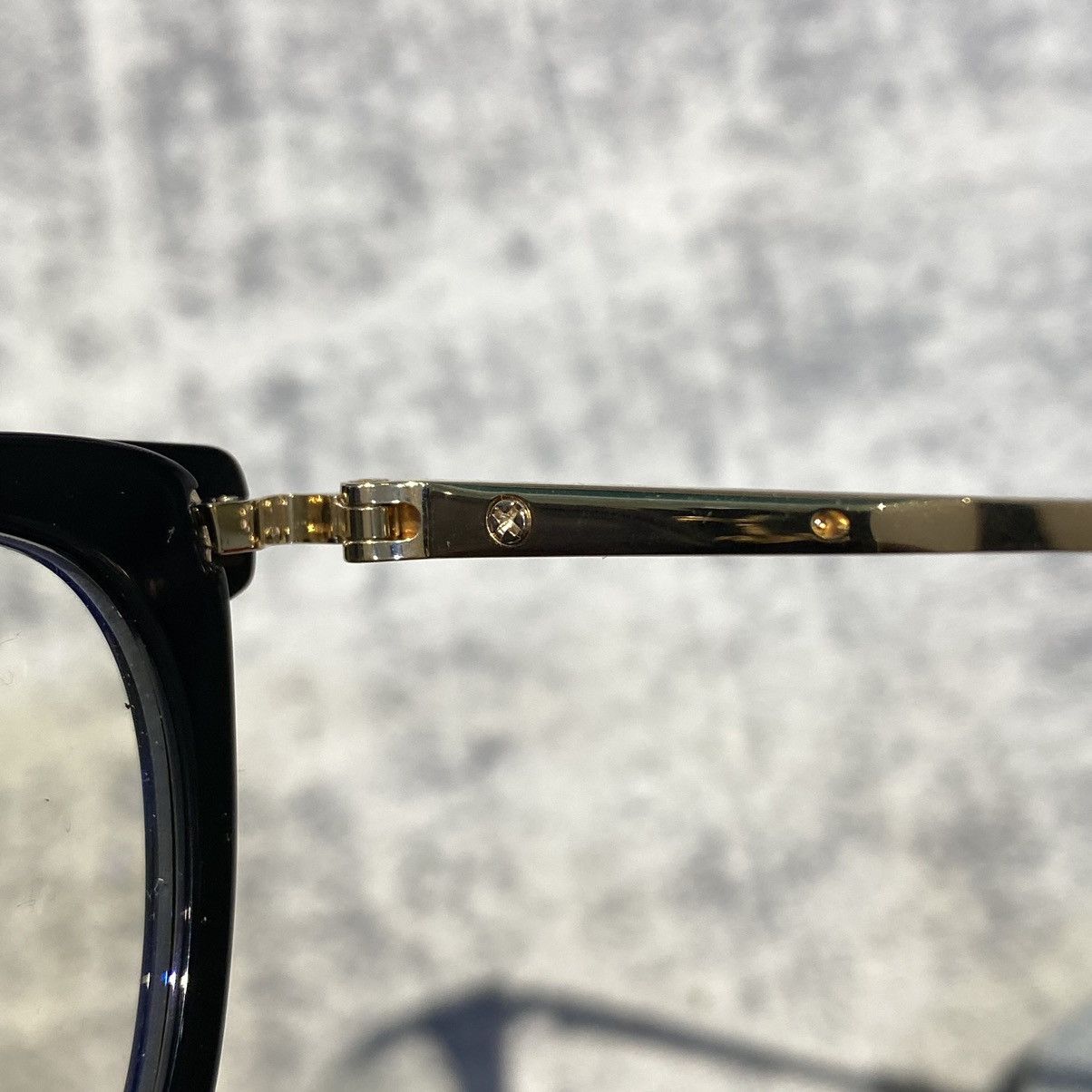 Chrome Hearts CHROME HEARTS STRAPADICTOME BLACK/ GOLD PLATED Size ONE SIZE - 5 Thumbnail