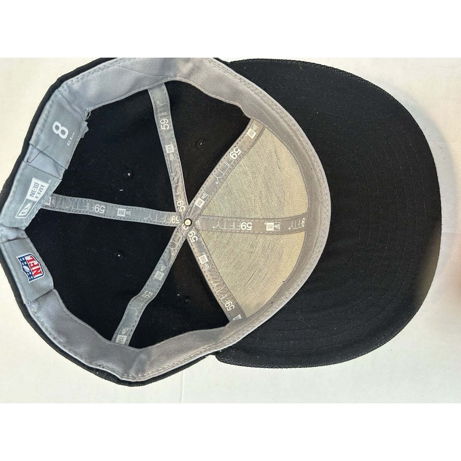 New Era New Era Baltimore Ravens 59fifty NFL sz 8 Black Football Size ONE SIZE - 9 Thumbnail