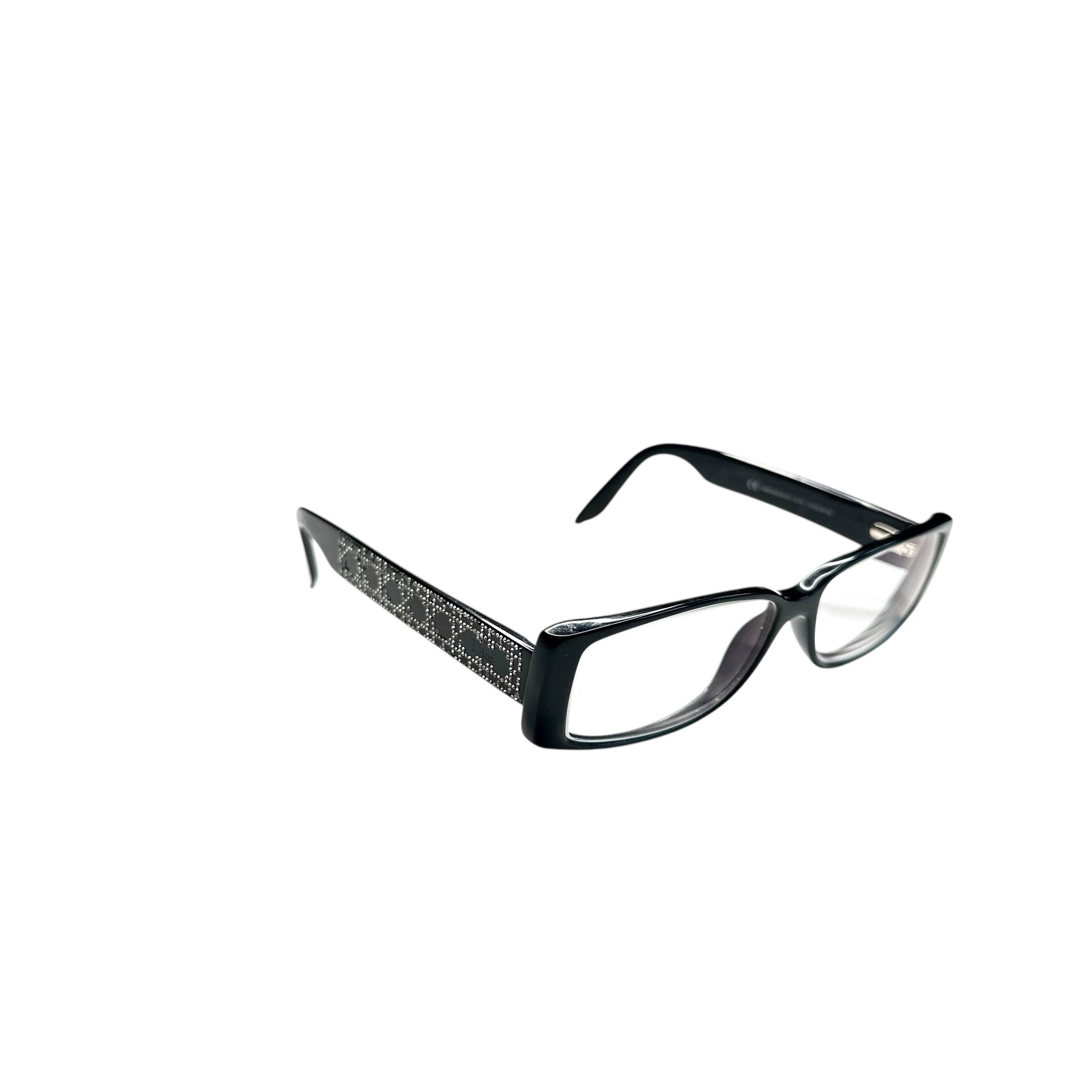 Dior CD Dior Swarovski Quilted Glasses Size ONE SIZE - 2 Thumbnail