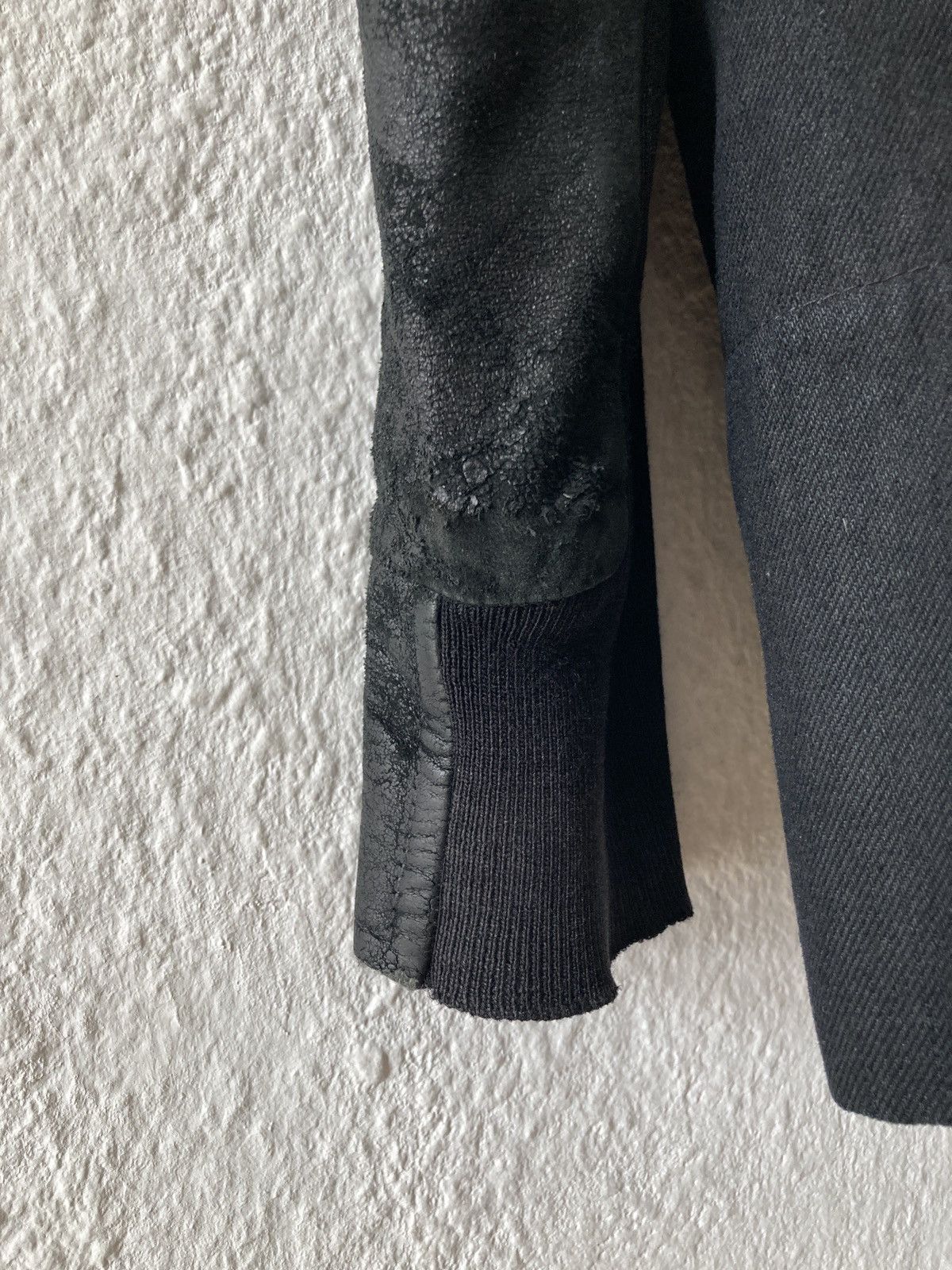 Rick Owens S/S 11 „ANTHEM“ Blistered Lamb Calf Leather Jacket M Size US M / EU 48-50 / 2 - 15 Thumbnail