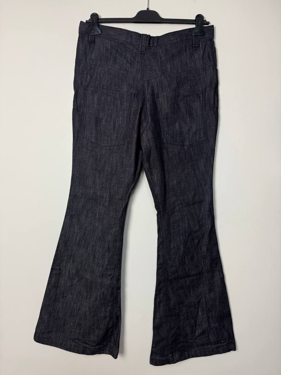 Japanese Brand Custom Avant Garde Flared Jeans Archive Style Bootcut Size US 34 / EU 50 - 6 Thumbnail