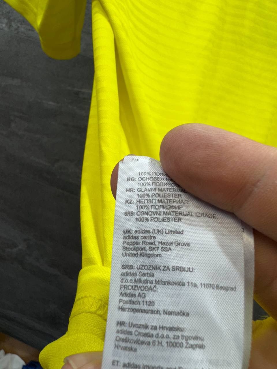 Adidas Fenerbahce 2019 - 2020 Away football Adidas Shirt size S Size US S / EU 44-46 / 1 - 19 Thumbnail