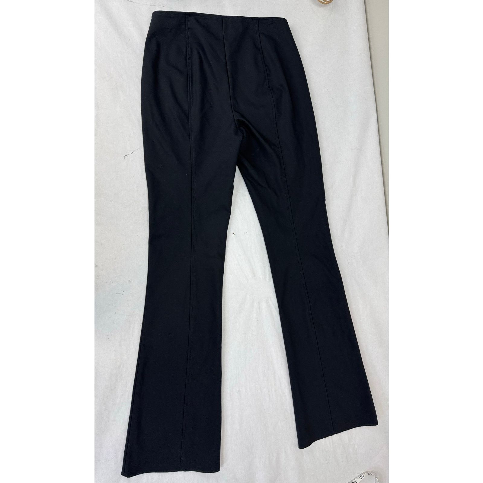 St. John St. John Emma Black Dress Pant MSRP 595 Flare NWOT - Size 4 Size 27" / US 4 / IT 40 - 2 Thumbnail