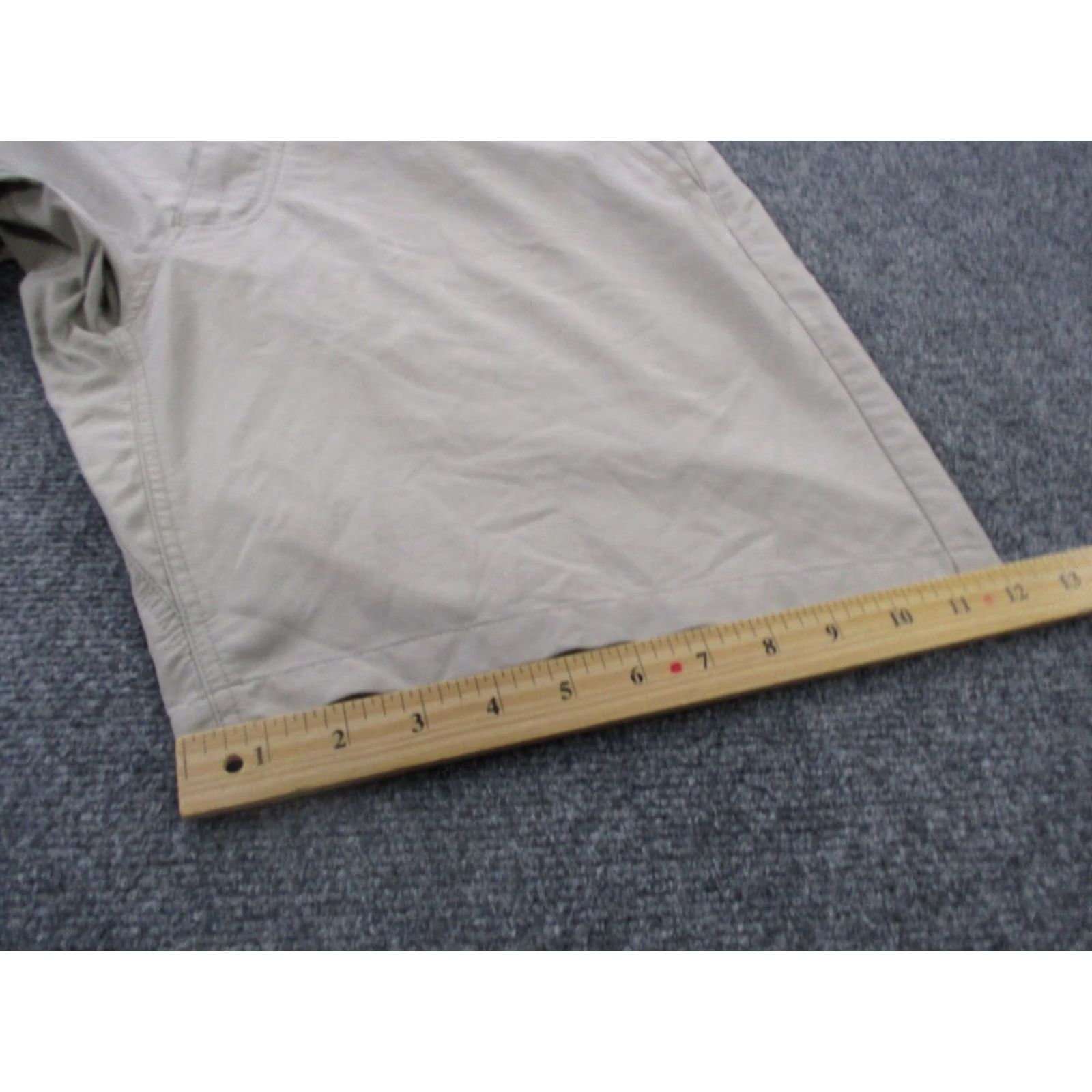 Vintage Kuhl Mens Chino Shorts 38 Gray Outdoor Quick Dry Lightweight Pockets Logo Casual Workwear Size US 39 - 4 Thumbnail