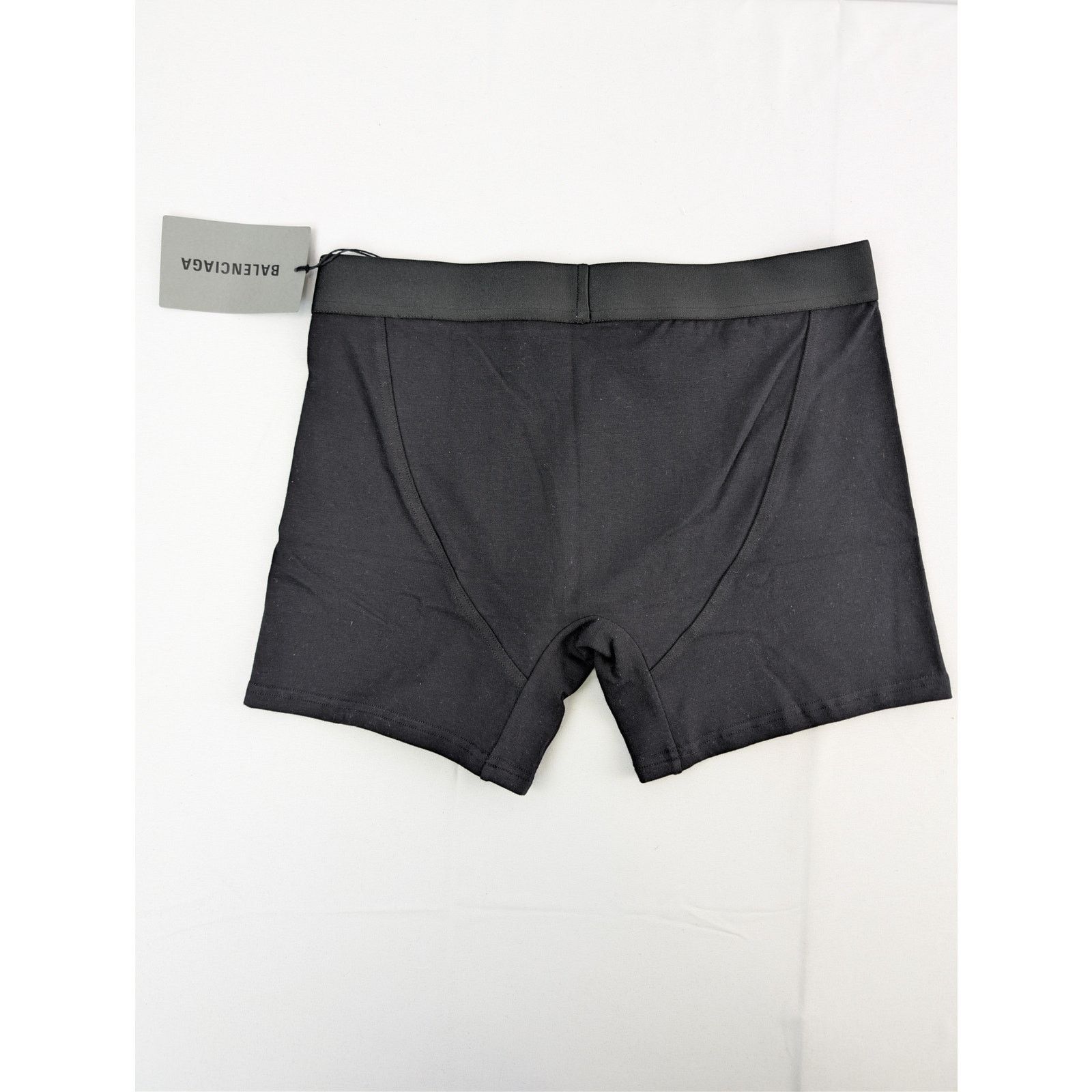 Balenciaga o1rshd1 Size: S / Underwear Racer Boxer Brief Short in Black Size US 30 / EU 46 - 8 Thumbnail