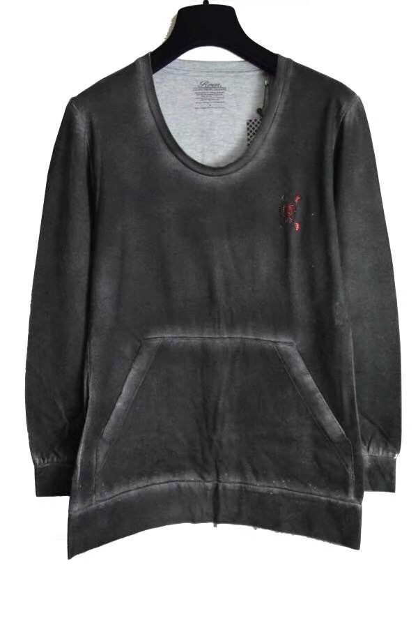 Roen roen Tie-Dye Red Crystal Skull Distressed Sweatshirt K11 Size US S / EU 44-46 / 1 - 1 Thumbnail