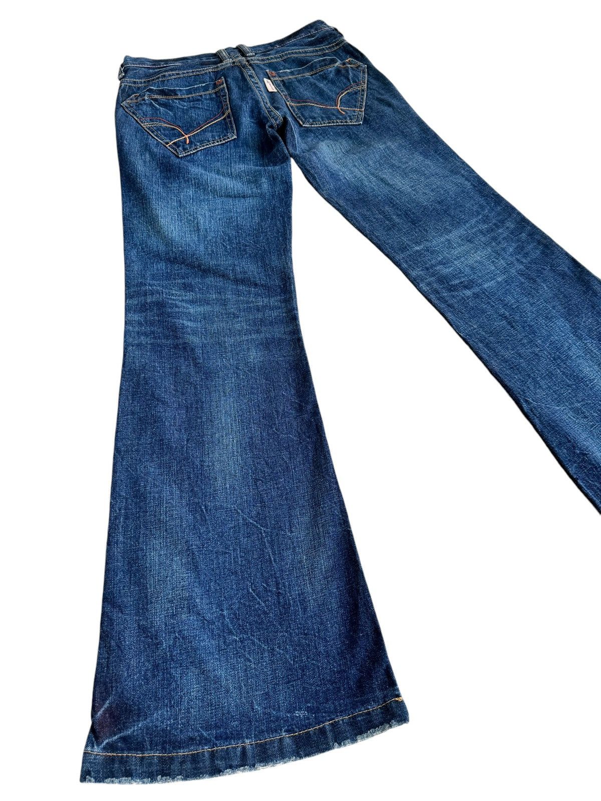 Japanese Brand ⚡️Vintage Japanese Brand Brappers Super Flare Jeans Size US 31 - 6 Thumbnail