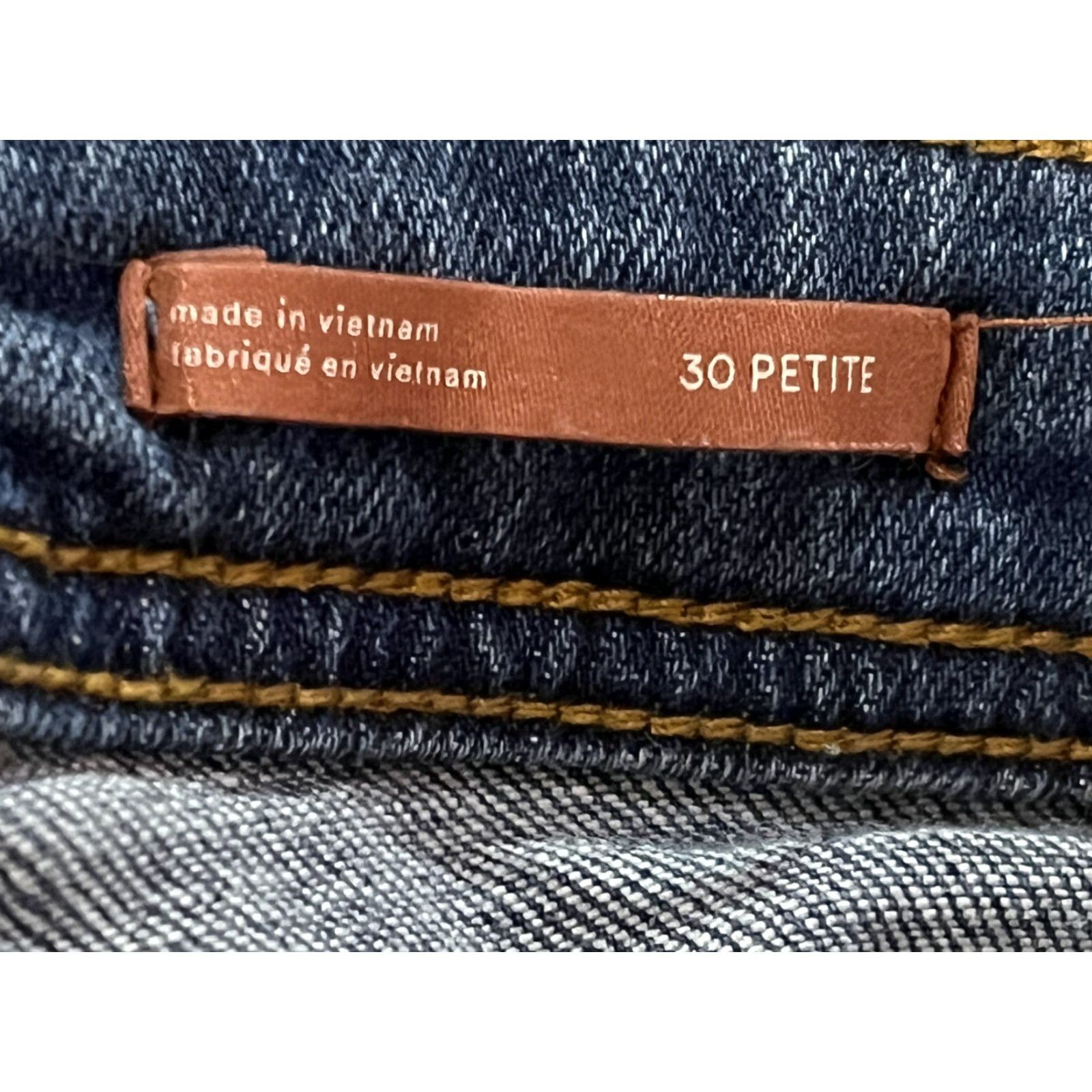 Vintage Anthropologie Pilcro Jeans Women 30P Blue Distressed Stretch Boyfriend Size 30" / US 8 / IT 44 - 7 Thumbnail