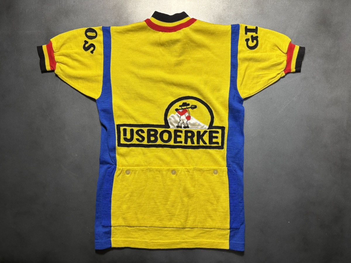 Puma 1978 IJsboerke-Gios Cycling Jersey 1970s Vintage Italy Wool Size US S / EU 44-46 / 1 - 16 Thumbnail