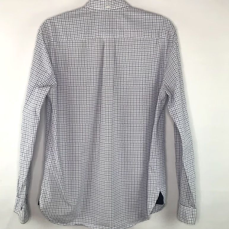 Brooks Brothers Brooks Brothers Mens Dress Shirt M Button-Down Checkered Pocket Long Sleeve Blue White Size 40R - 6 Thumbnail