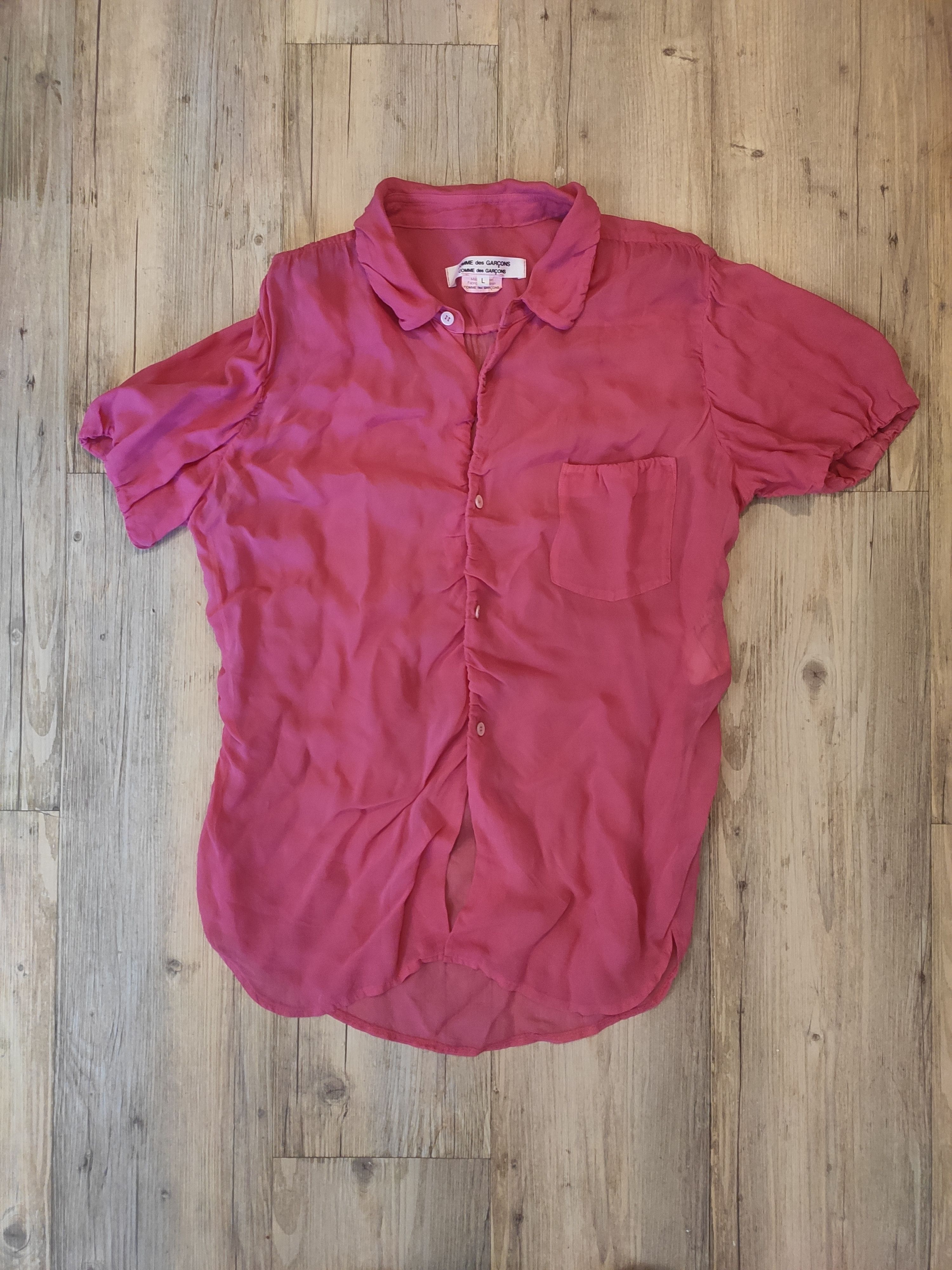 Comme des Garcons SS09 Transparent blouse Size M / US 6-8 / IT 42-44 - 3 Thumbnail