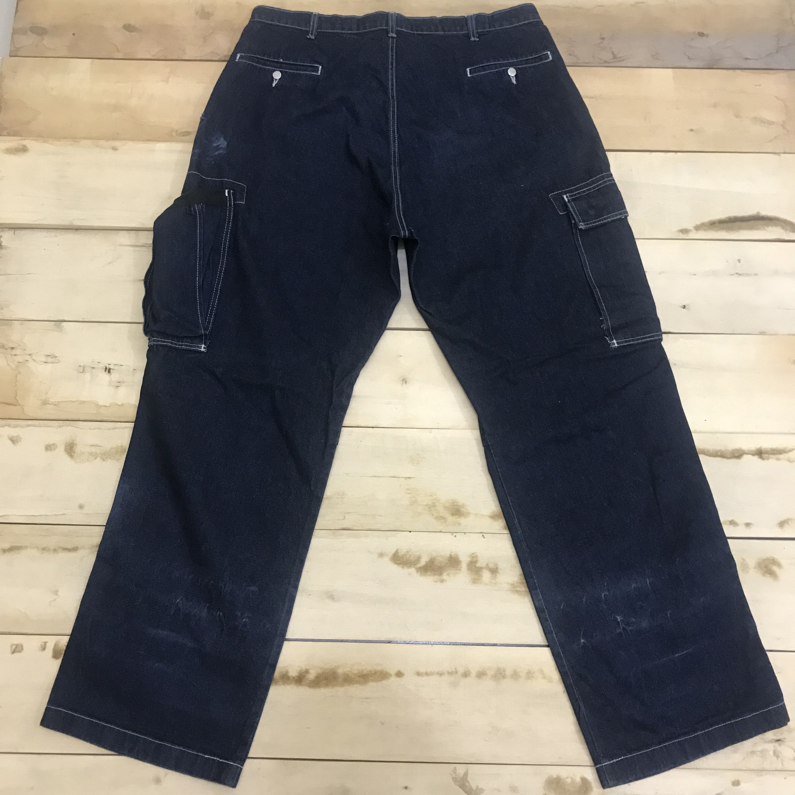 Polo Ralph Lauren X270 RL POLO JEANS RALPH LAUREN TACTICAL CARGO DENIM PANTS Size US 36 / EU 52 - 1 Thumbnail