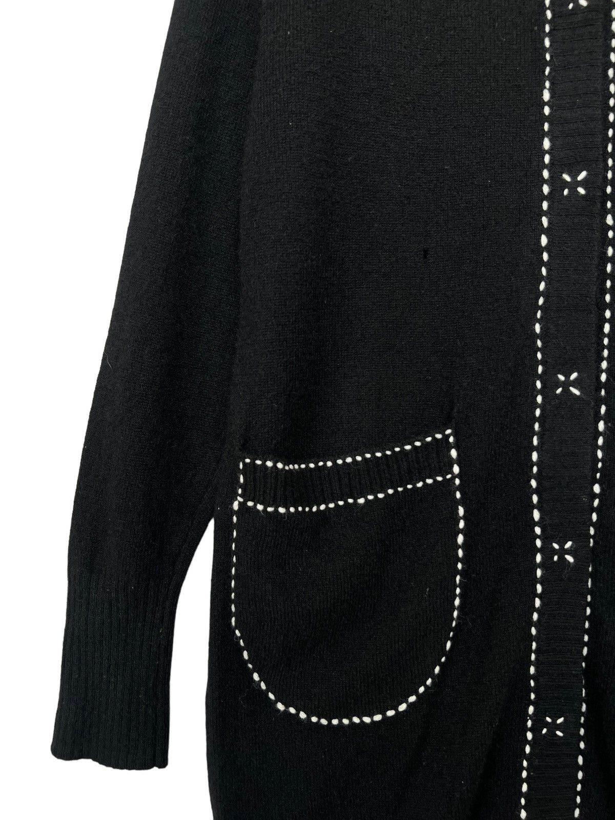 Issey Miyake Chisato Tsumori Button Ups Knitwear Long Cardigan Size M / US 6-8 / IT 42-44 - 3 Thumbnail