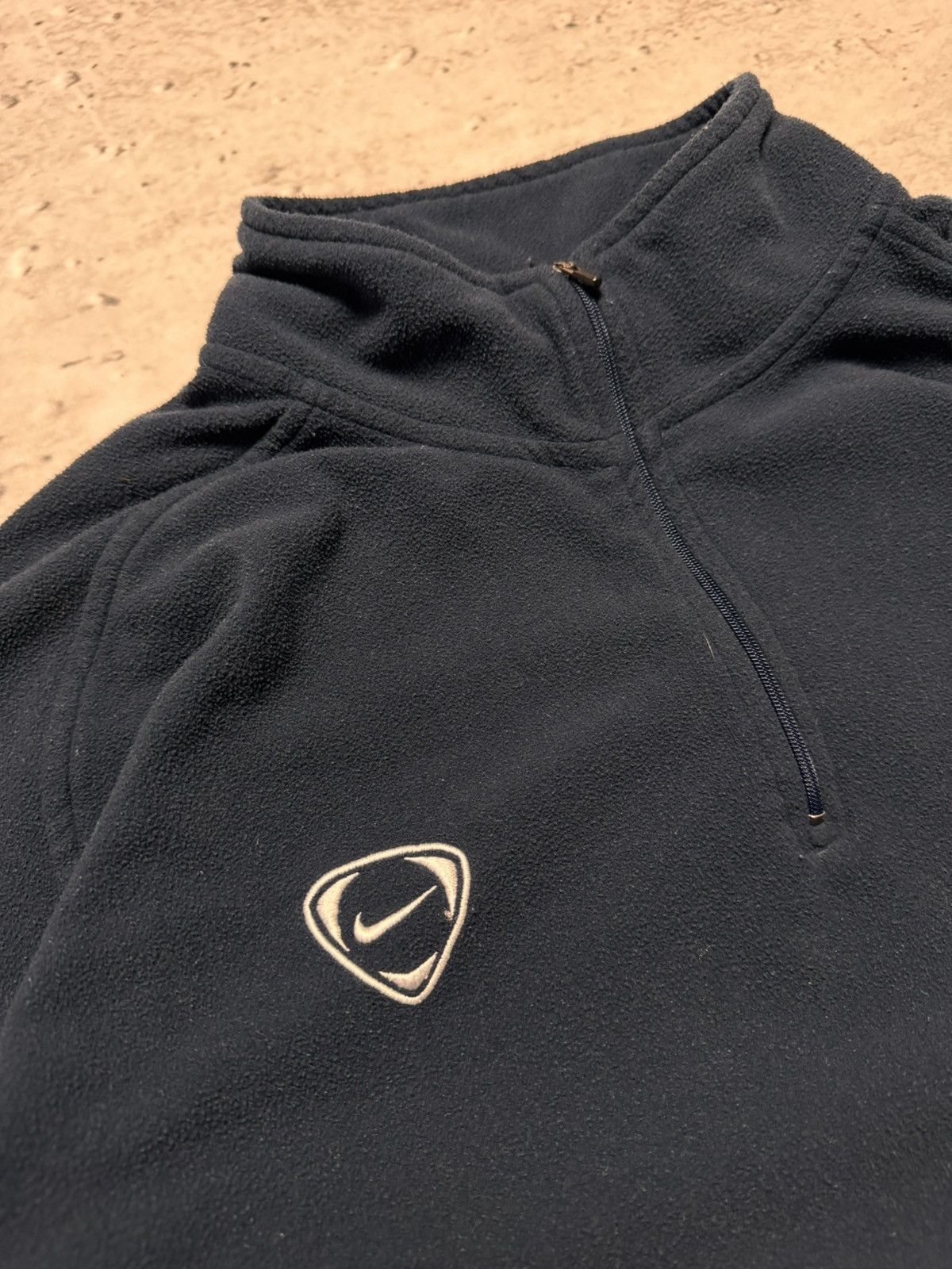 Nike × Vintage NIKE TEDDY VINTAGE CENTER LOGO OVERSIZE BOXY SWEATSHIRT Size US XL / EU 56 / 4 - 4 Thumbnail