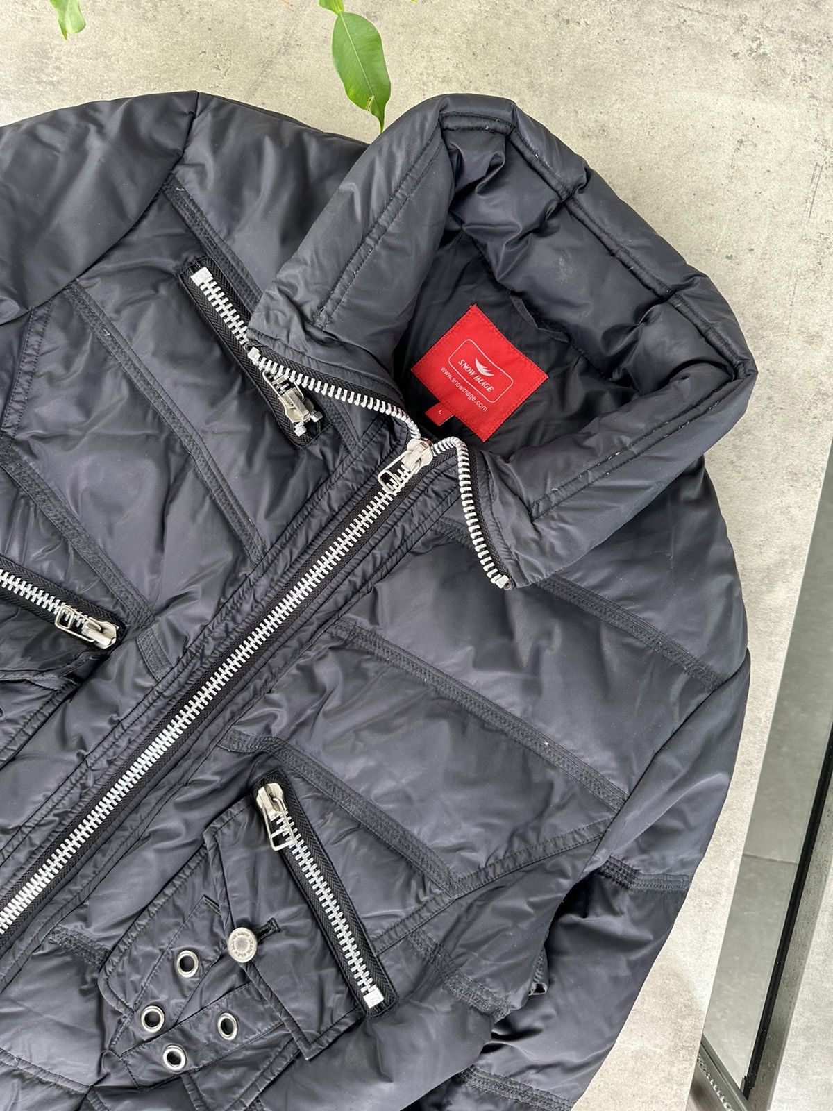 Japanese Brand Vintage Down Bomber Jacket Size L / US 10 / IT 46 - 4 Thumbnail