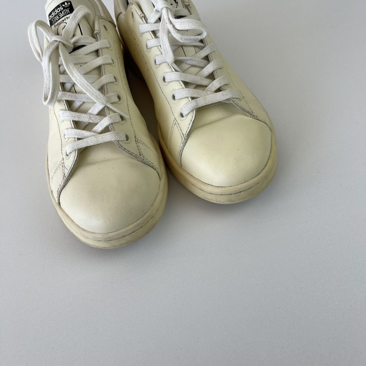 Adidas × Raf Simons Adidas by RAF Simon’s Stan Smith Shoes Cream White F34256 Size US 7.5 / EU 40-41 - 6 Thumbnail