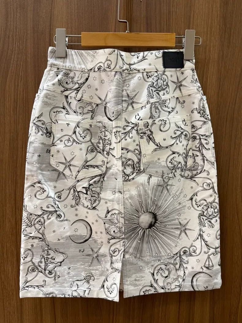 Hermes Hermes Astrology series skirt Size 42" / US 20 - 2 Thumbnail