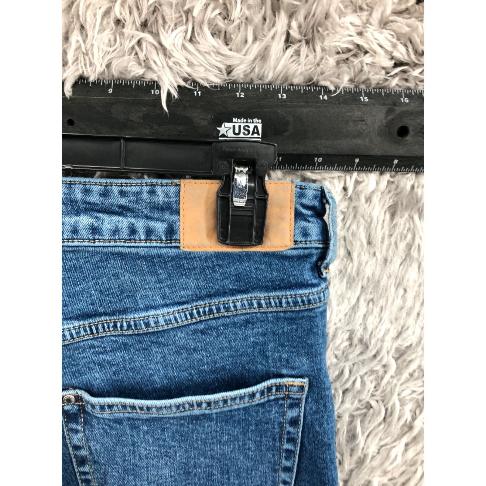 H&M VINTAGE H&M Slim Jeans Womens Jeans 10 Blue Medium Wash 27 Inseam 5-Pocket Design Womens Size 32" / US 10 / IT 46 - 6 Thumbnail