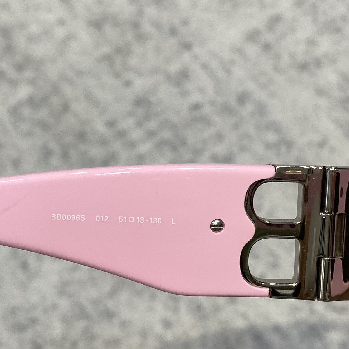 Balenciaga BALENCIAGA Dynasty Sunglasses PINK Size ONE SIZE - 10 Thumbnail