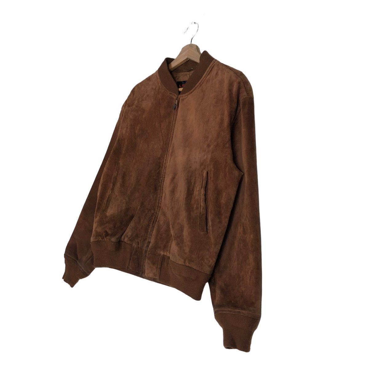 Japanese Brand 🔥VINTAGE GENUINE LEATHER JACKET BEAMS JAPAN ISSEY MIYAKE Size US L / EU 52-54 / 3 - 2 Thumbnail