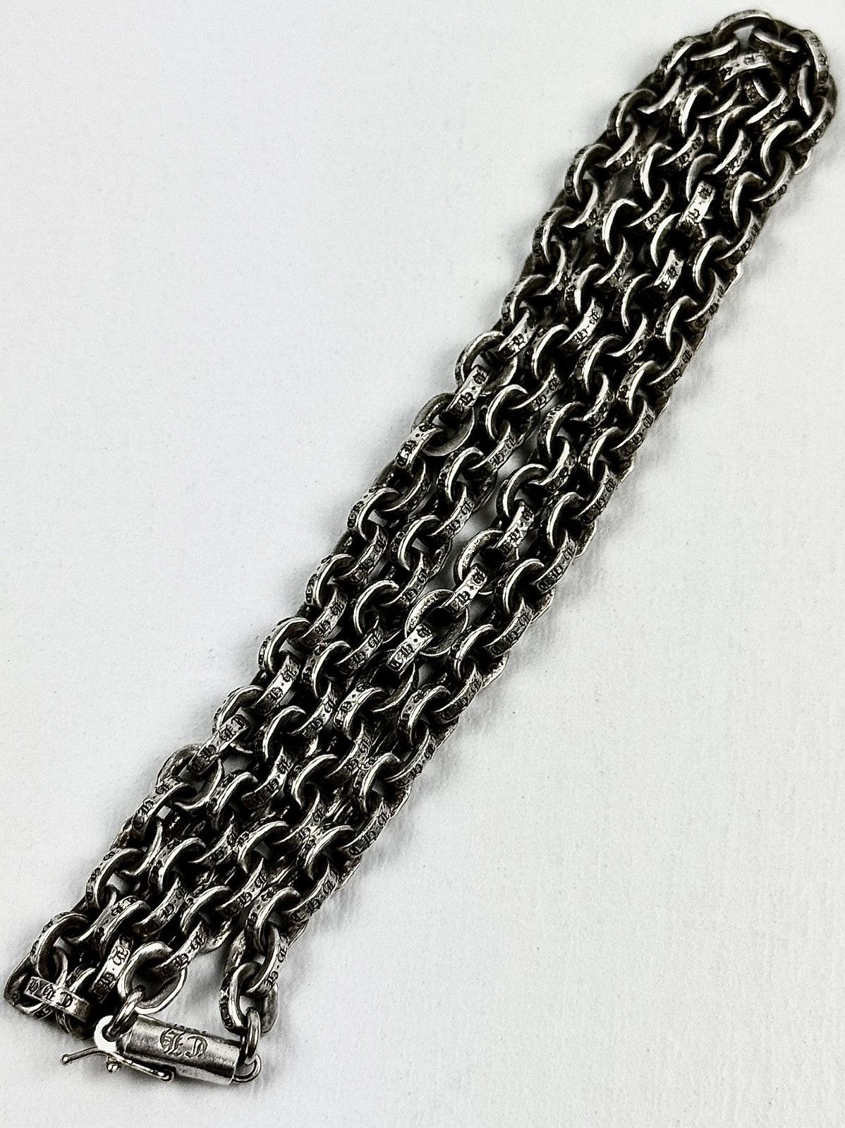 Chrome Hearts Chrome Hearts - Paper Chain - Silver Necklace 18" Size ONE SIZE - 7 Thumbnail