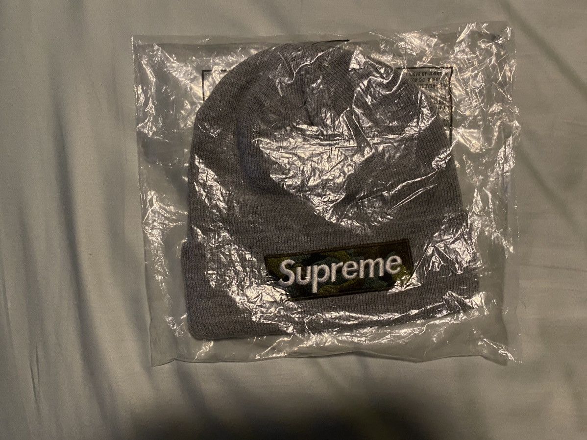 Supreme Box Logo Heather Grey | Grailed