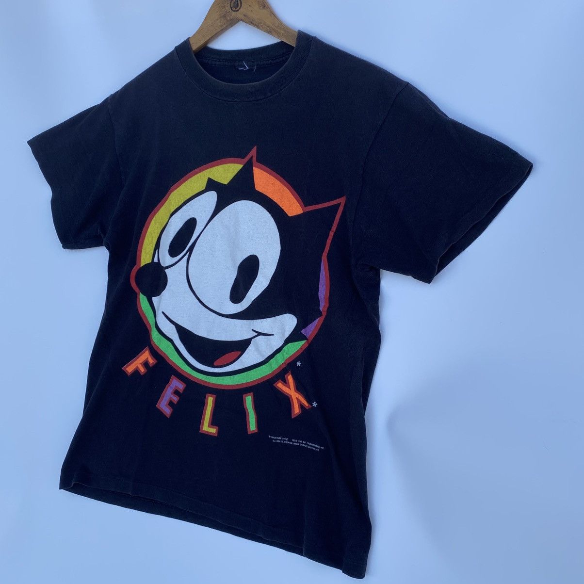 Other Vintage 90s Felix the cat cartoon big printed tag Size US M / EU 48-50 / 2 - 4 Thumbnail