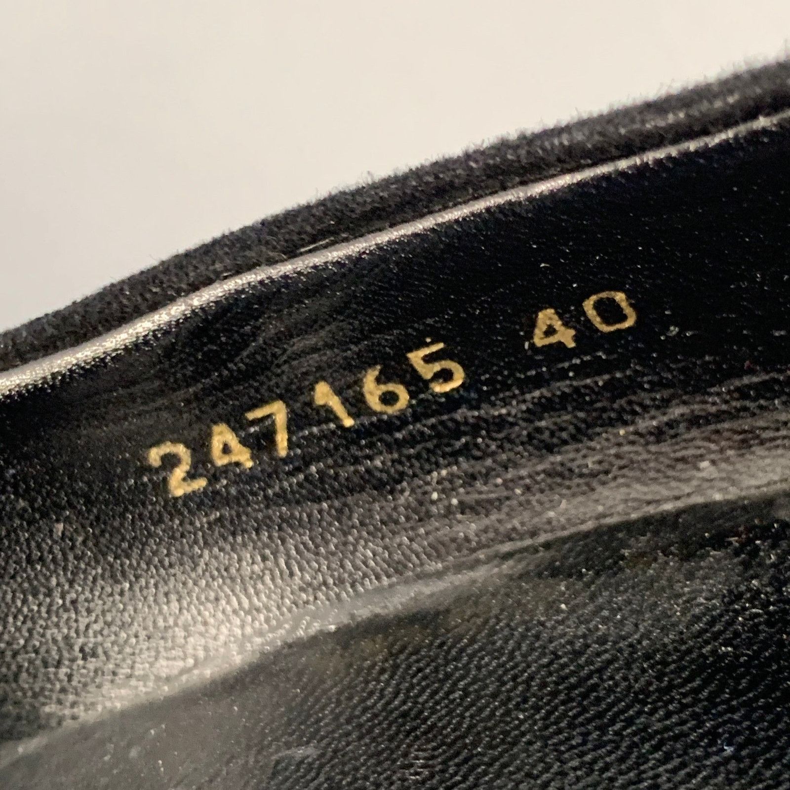 Gucci GUCCI Size 10 Black Suede Stiletto Platform Heels Pumps Size US 10 / IT 40 - 8 Thumbnail