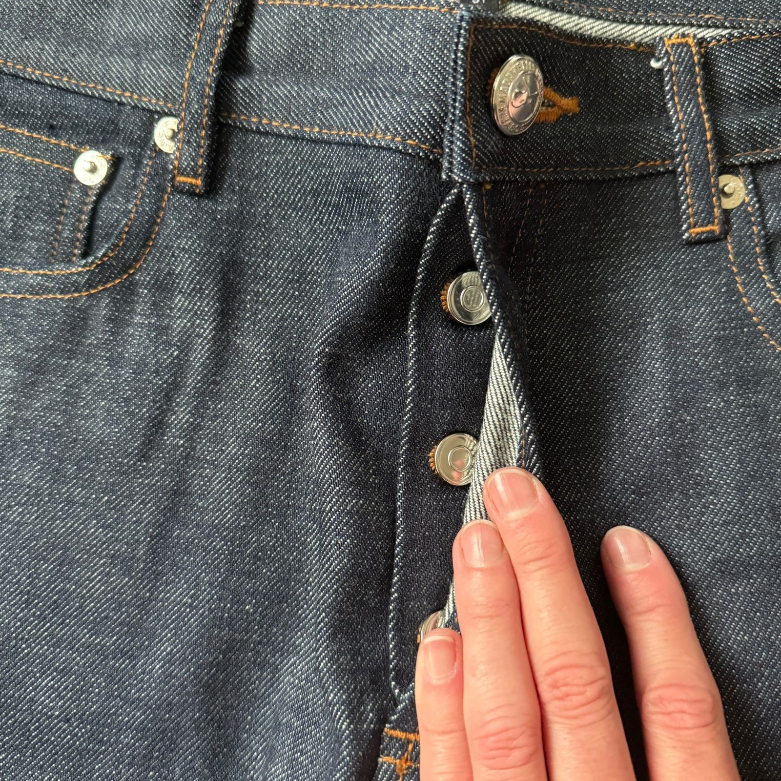 A.P.C. A.P.C. Petit New Standard Jean Dark Wash Size US 31 - 4 Thumbnail